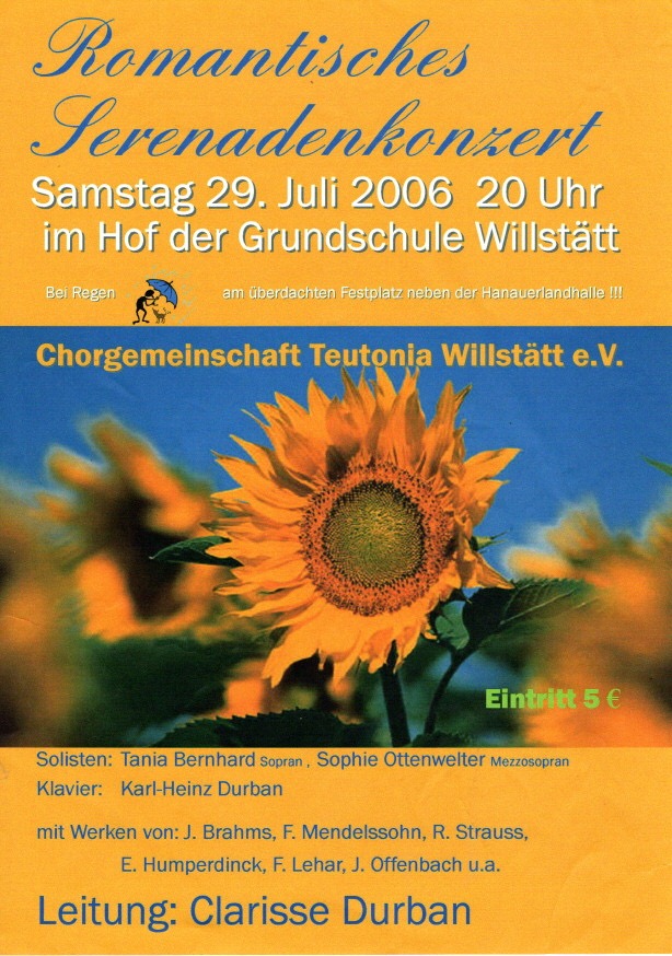 Romantisches Serenadenkonzert 2006