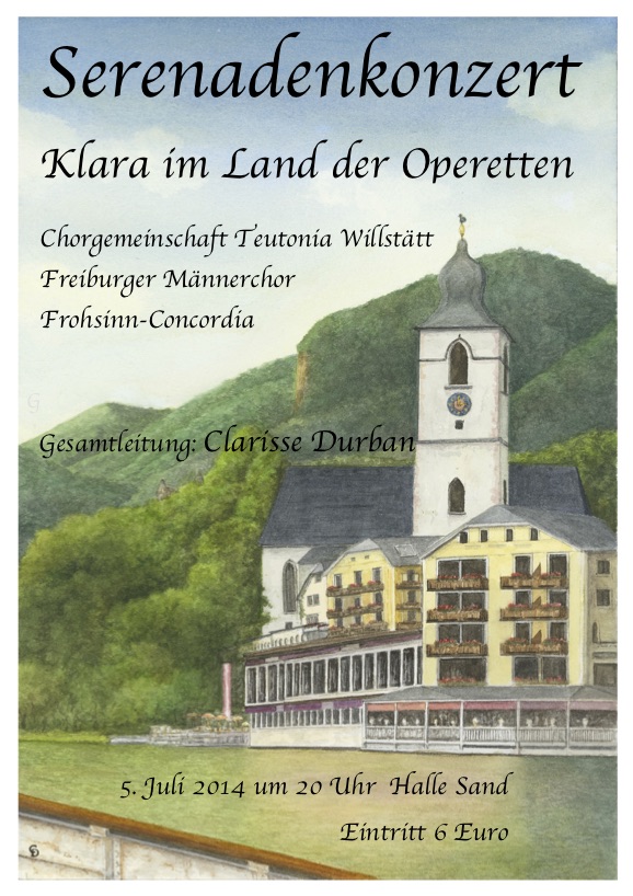 Serenadenkonzert mit dem Freiburger Männerchor Frohsinn-Concordia