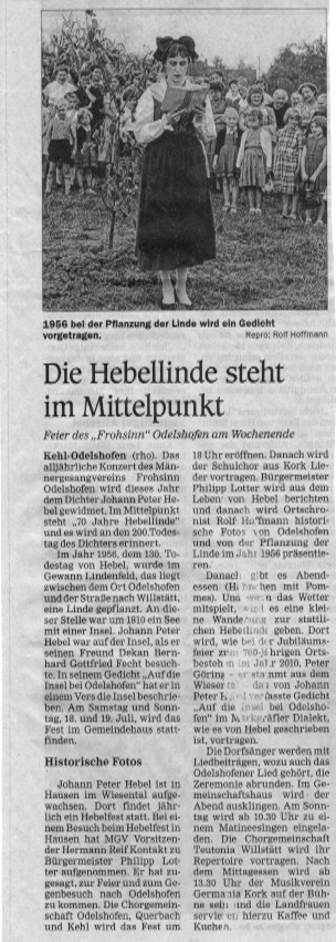 Pressekritik – Matinée-Singen